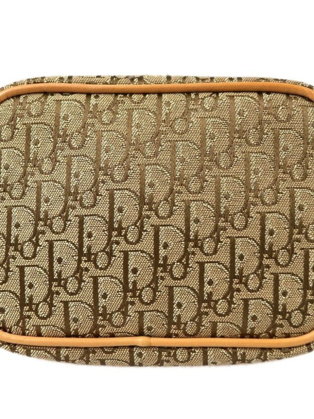 Christian Dior Trotter Mini Multi Pouch Bag Purse MC1003 Beige Canvas 88506